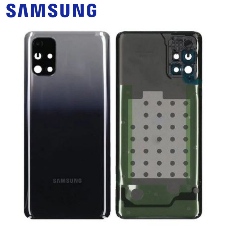 Vitre arrière Samsung Galaxy M31s (M317F) Noir