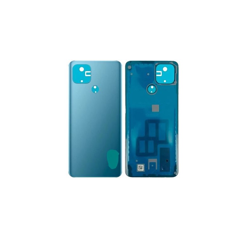 Vitre arrière pour Oppo A15 Bleu ténébreux