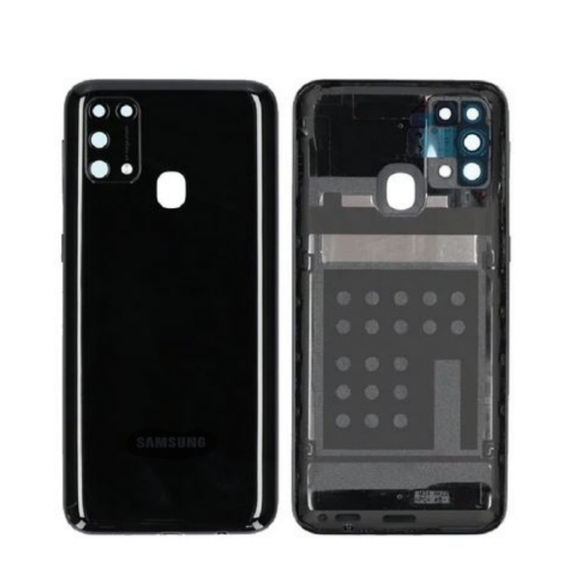 Vitre arrière pour Samsung Galaxy M31 (M315F) Noir