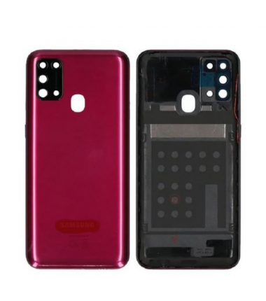 Vitre arrière pour Samsung Galaxy M31 (M315F) Rouge
