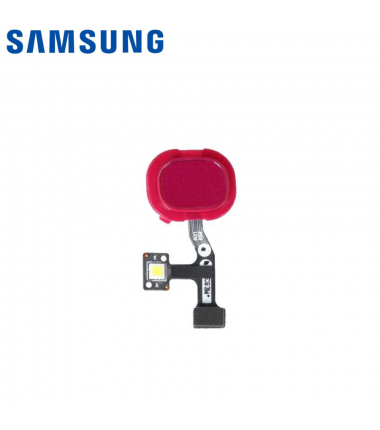 Bouton Lecteur d'empreinte Samsung Galaxy M31 (M315F) Rouge