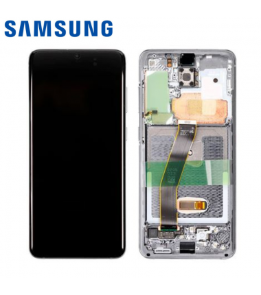 Ecran complet Samsung Galaxy S20 4G (G980F), S20 5G (G981B) Blanc