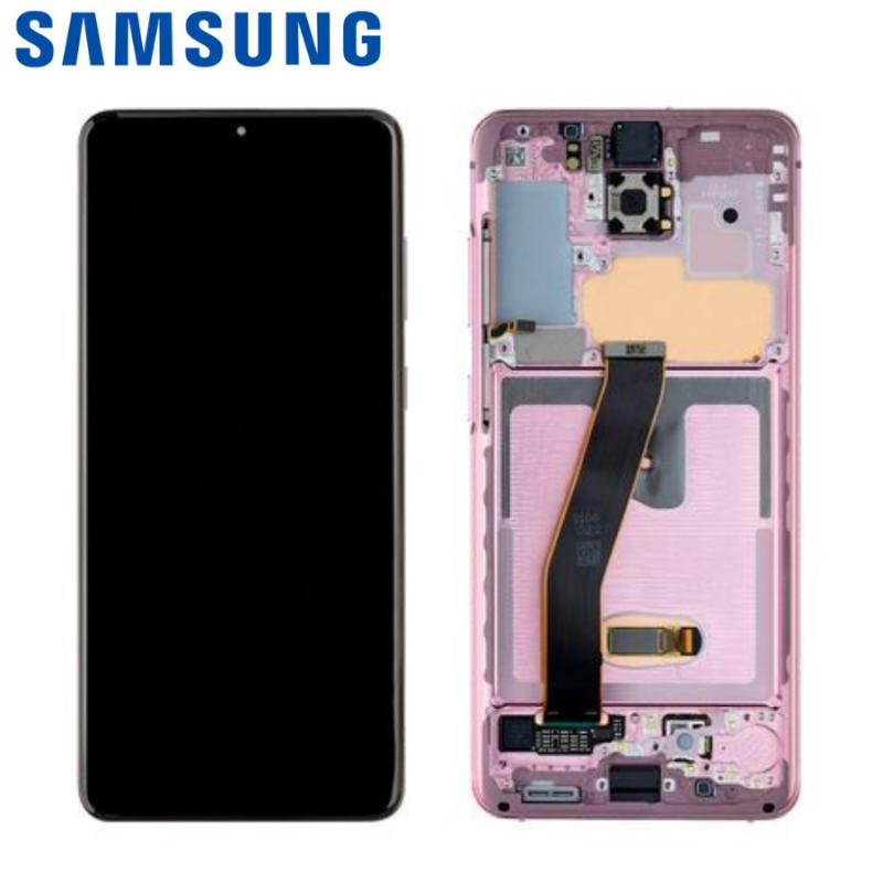 Ecran complet Samsung Galaxy S20 4G (G980F), S20 5G (981B) Rose