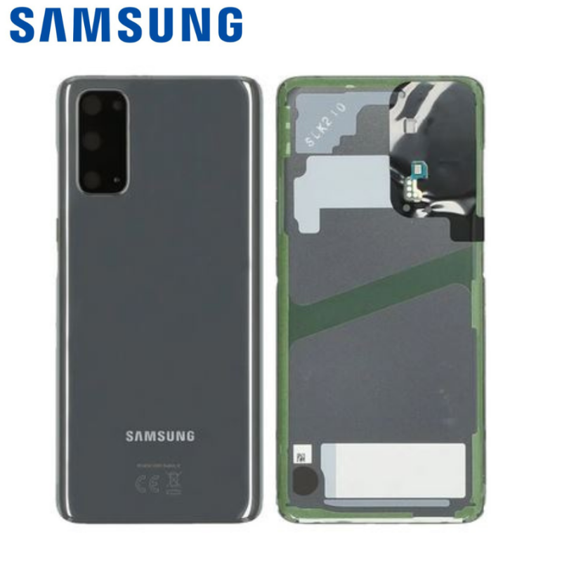 Vitre arrière Samsung Galaxy S20 4G (G980F), S20 5G (981B) Gris