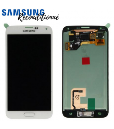 Ecran RECONDTIONNE Samsung Galaxy S5/S5+ (G900F/G901F) Blanc