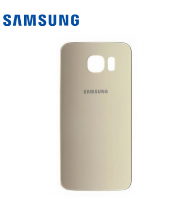 Vitre arrière Samsung Galaxy S6 (G920F) Or