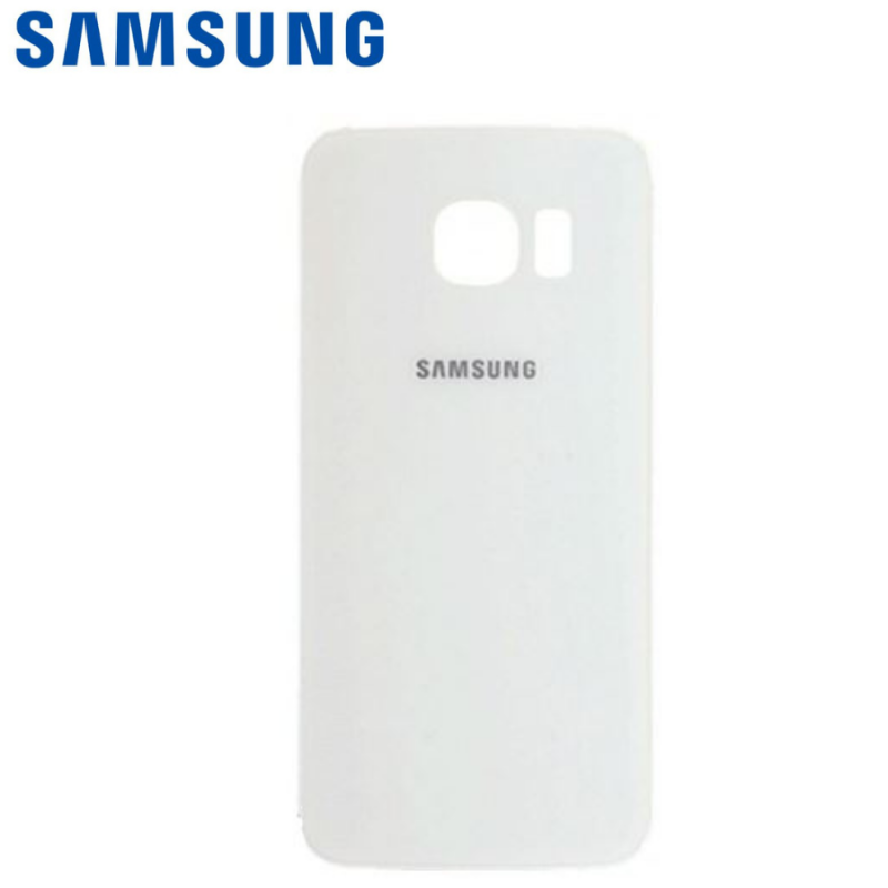 Vitre arrière Samsung Galaxy S6 Edge (G925F) Blanc