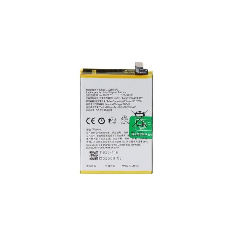 Batterie Neuve Compatible Oppo A57 A57S A77 A78 A97 - Modèle BLP923 - Livrée Avec Kit D'outils De Remplacement - 12