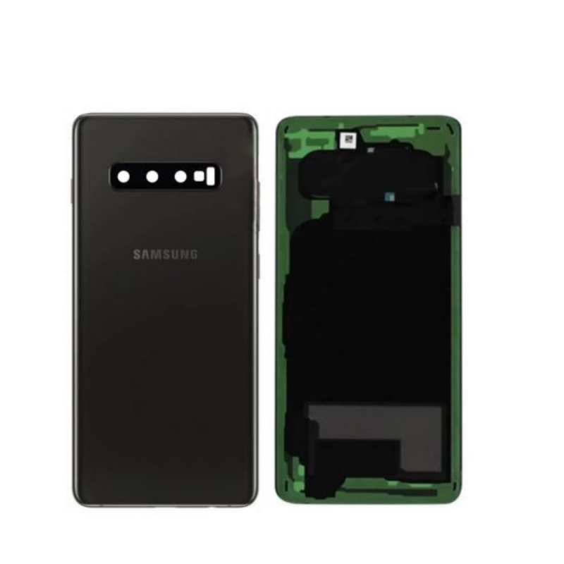 Vitre arrière pour Samsung Galaxy S10 5G (G977B) Noir