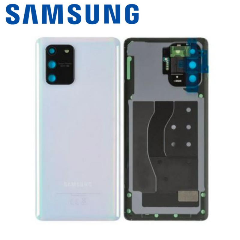 Vitre arrière Samsung Galaxy S10 Lite (G770F) Blanc Prismatique