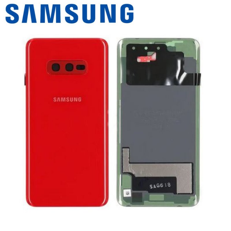 Vitre arrière Samsung Galaxy S10e (G970F) Rouge