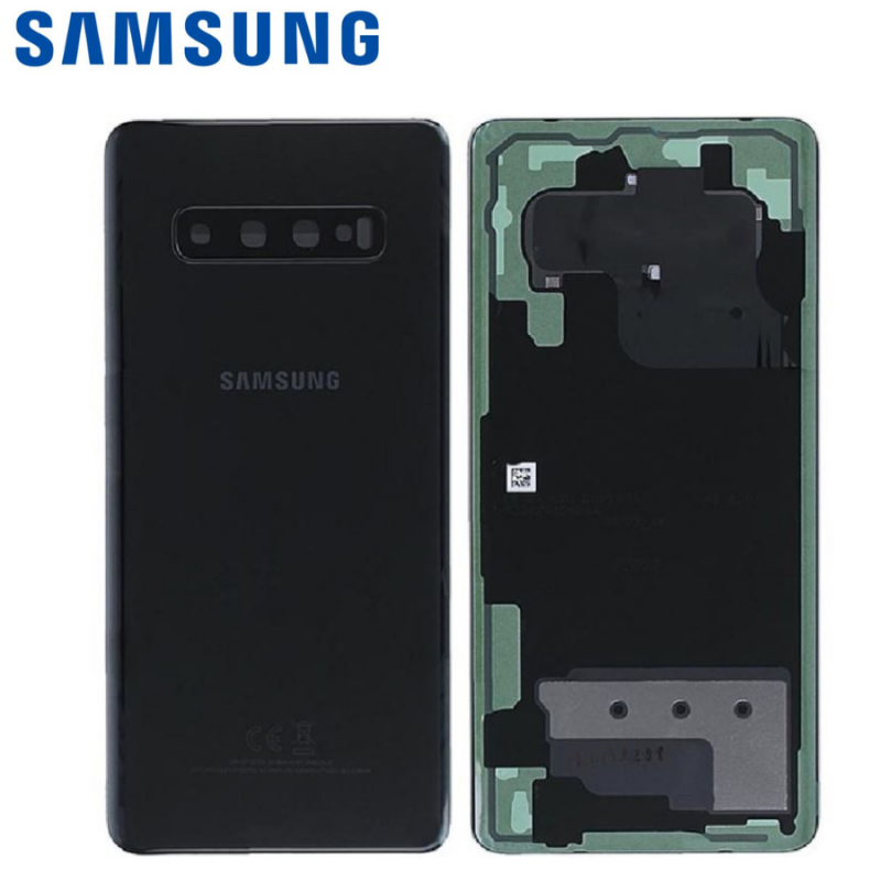 Vitre arrière Samsung Galaxy S10+ (G975F) Noir Prisme