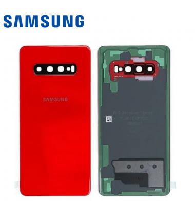 Vitre arrière Samsung Galaxy S10+ (G975F) Rouge