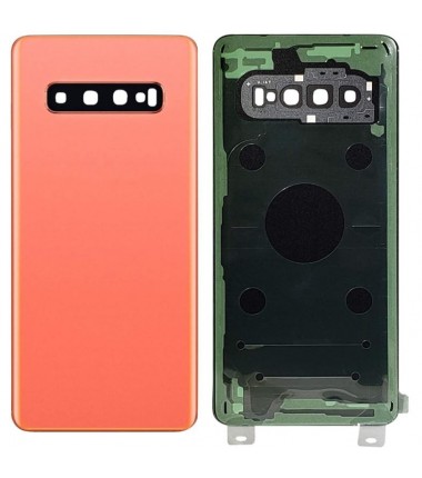 Vitre arrière pour Samsung Galaxy S10+ (G975F) Orange