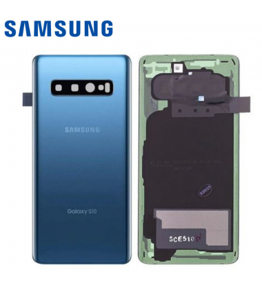 Vitre arrière Samsung Galaxy S10+ (G975F) Bleu