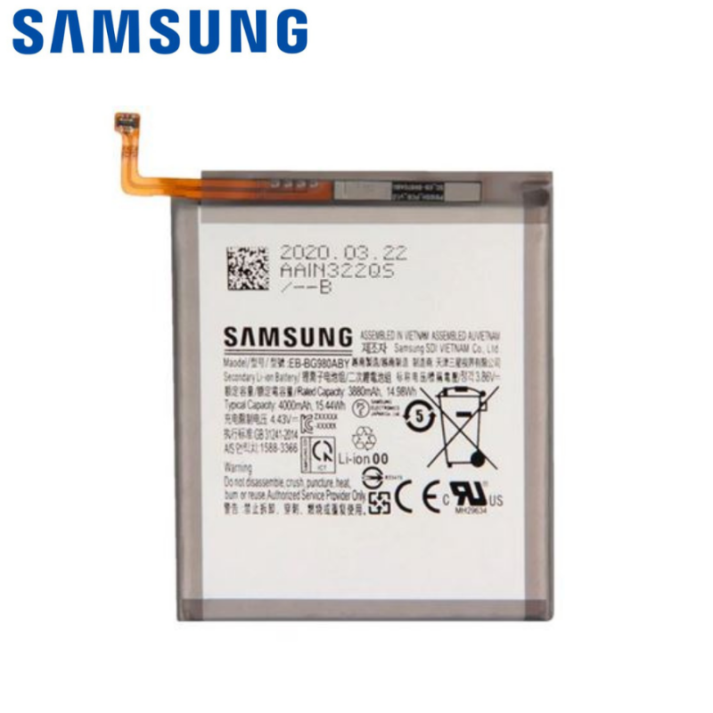 Batterie Samsung Galaxy S20 4G (G980F), S20 5G (G981B)