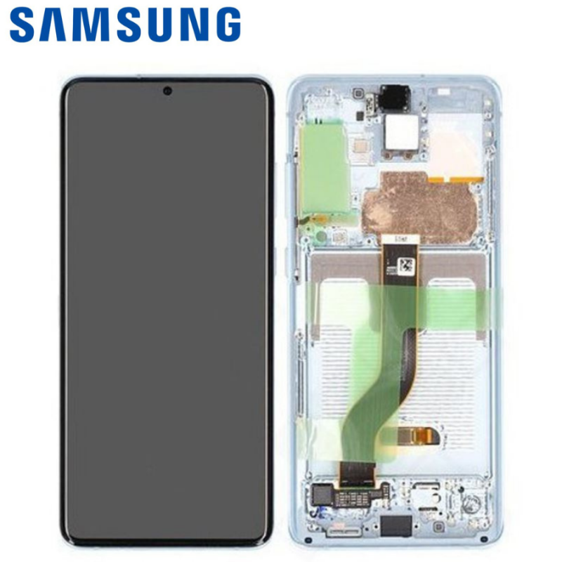 Ecran complet Samsung Galaxy S20+ 4G(G985F), S20+ 5G (G986B) Bleu