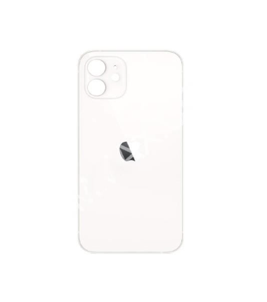 Vitre arrière pour iPhone 12 Blanc
