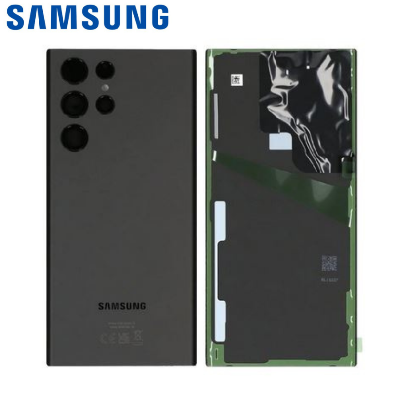 Vitre arrière Samsung Galaxy S22 Ultra 5G (S908B) Noir
