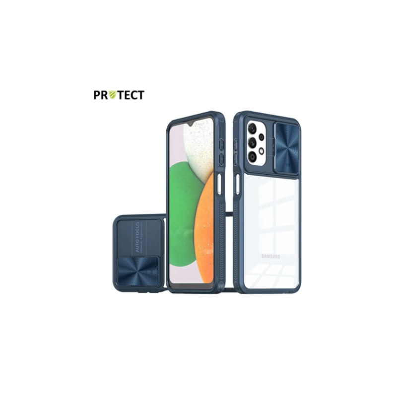 Coque de Protection IE PROTECT pour Samsung Galaxy A52s 52 4/5G Bleu Marine