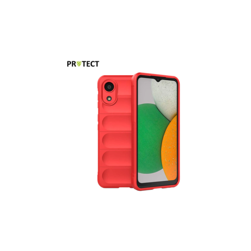 Coque de Protection IX PROTECT pour Samsung Galaxy A03 Core Rouge