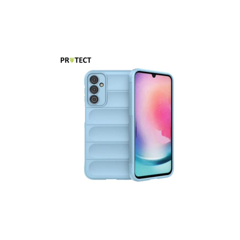 Coque de Protection IX PROTECT pour Samsung Galaxy A24 4G Bleu Clair