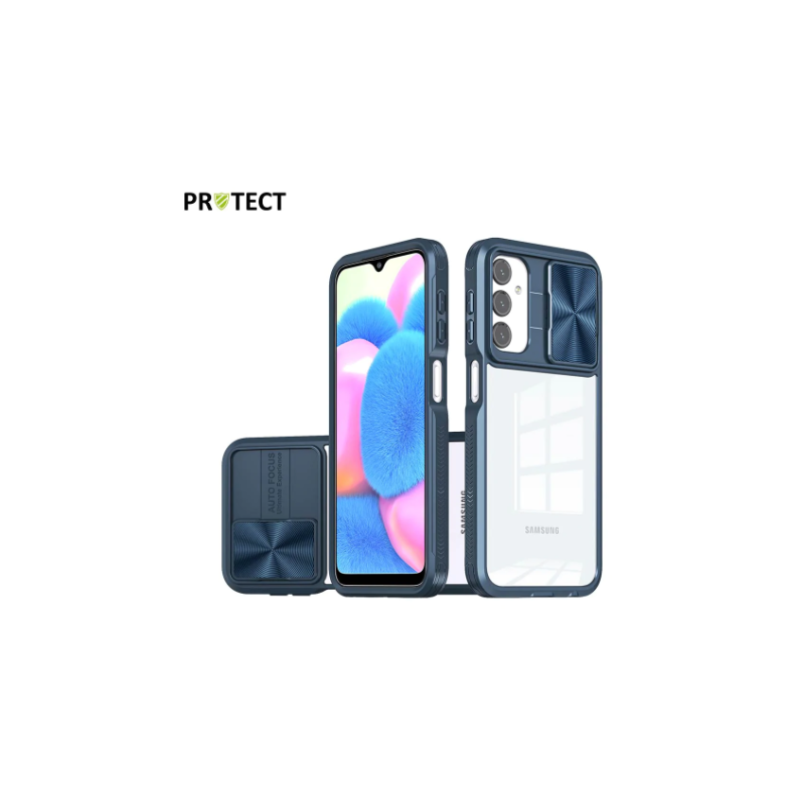 Coque de Protection IE PROTECT pour Samsung Galaxy A14 4/5G Bleu Marine