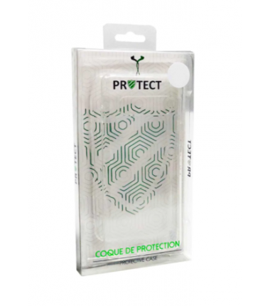 Coque Silicone PROTECT pour Samsung Galaxy A02 Transparent