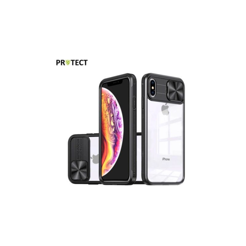 Coque de Protection IE PROTECT pour iPhone X /iPhone XS Noir
