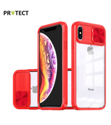 Coque de Protection IE PROTECT pour iPhone X /iPhone XS Rouge