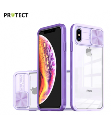 Coque de Protection IE PROTECT pour iPhone X /iPhone XS Violet