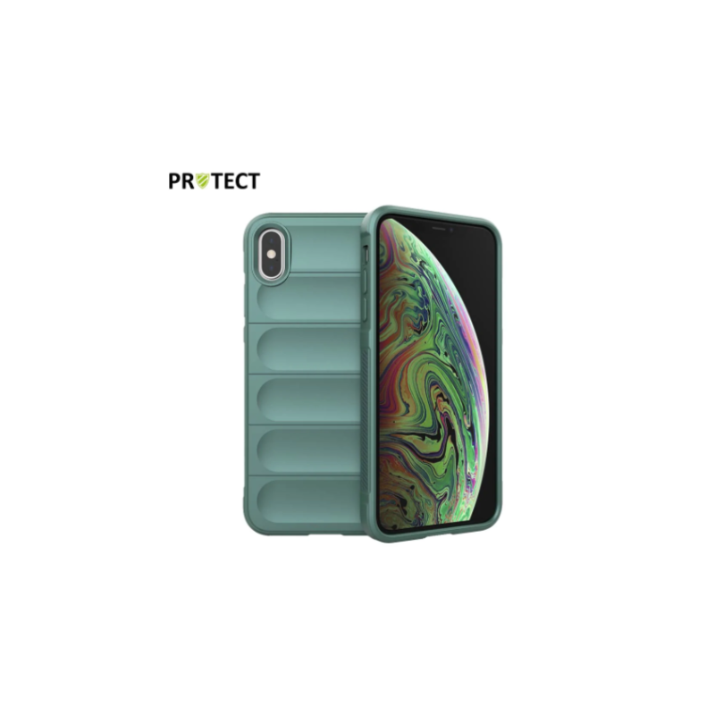 Coque de Protection IX PROTECT pour iPhone X/ iPhone XS Vert Fonce