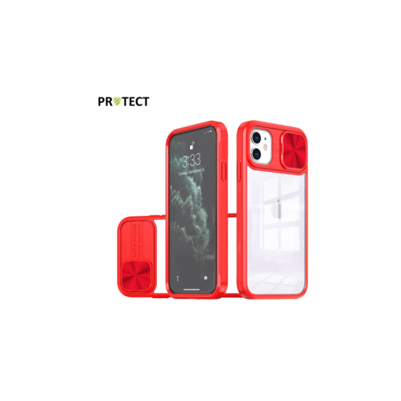 Coque de Protection IE PROTECT pour iPhone 11 Rouge
