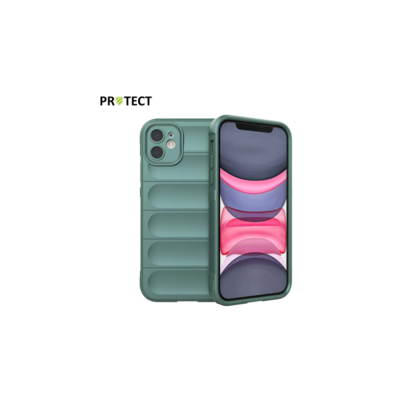 Coque de Protection IX PROTECT pour iPhone 11 Vert Fonce