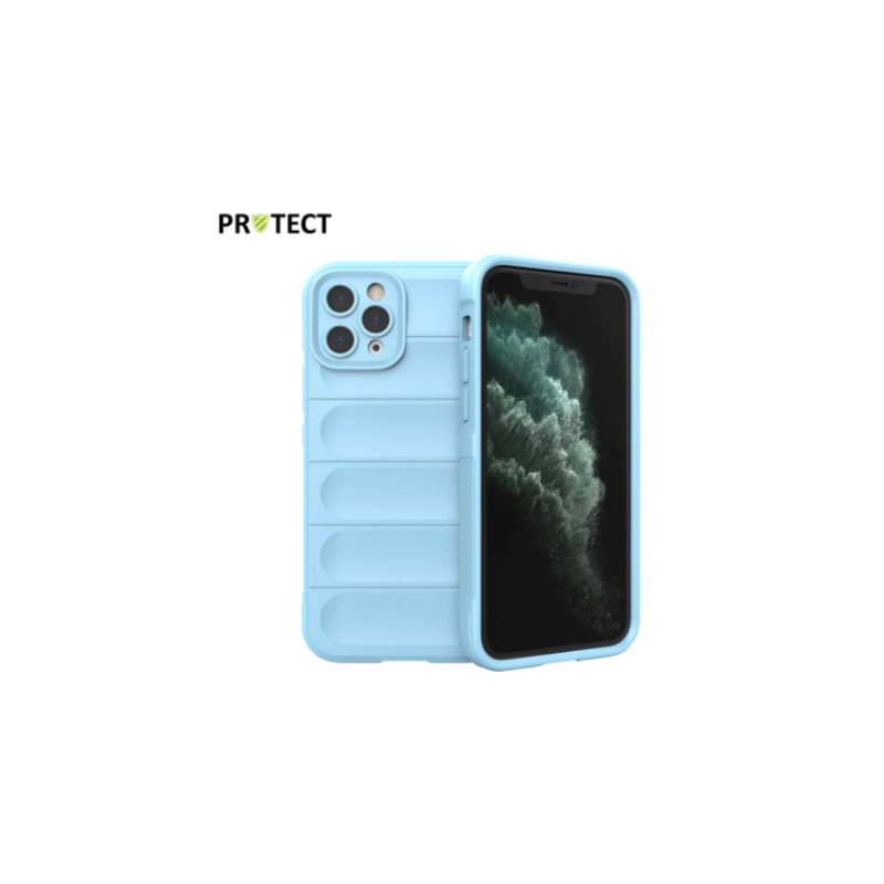 Coque de Protection IX PROTECT pour iPhone 11 Pro Max Bleu Clair
