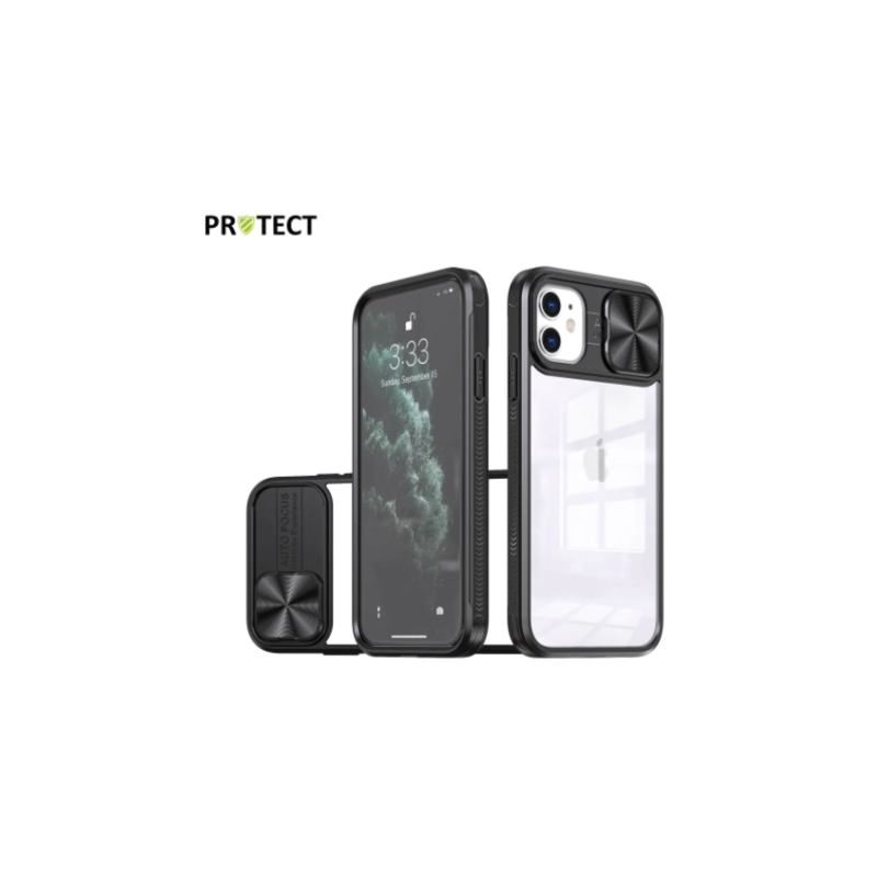 Coque de Protection IE PROTECT pour iPhone 12 Noir