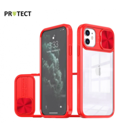 Coque de Protection IE PROTECT pour iPhone 12 Rouge