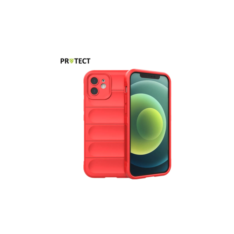 Coque de Protection IX PROTECT pour iPhone 12 Rouge