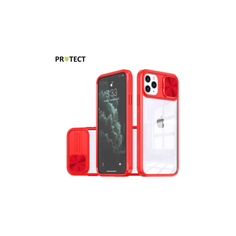 Coque de Protection IE PROTECT pour iPhone 12 Pro Max Rouge