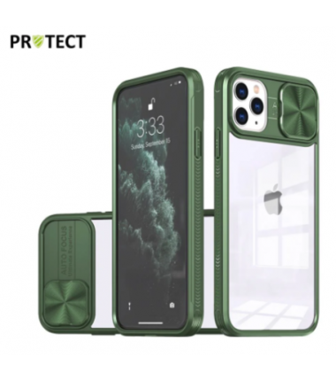 Coque de Protection IE PROTECT pour iPhone 13 Pro Vert Fonce