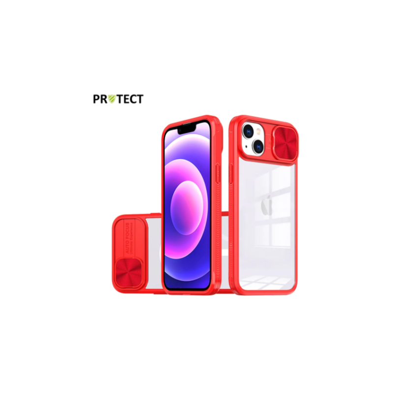 Coque de Protection IE PROTECT pour iPhone 14 Rouge