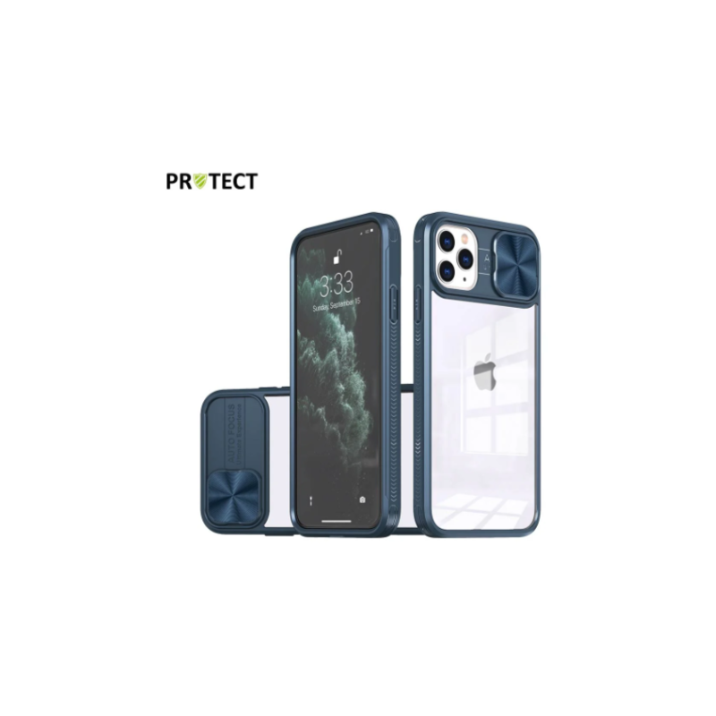 Coque de Protection IE PROTECT pour iPhone 15 Pro Bleu Marine