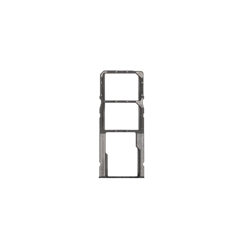 Tiroir (cradle) Pour Carte SIM Double - Compatible Xiaomi Redmi Note 9T Et Autres, Noir, Neuf