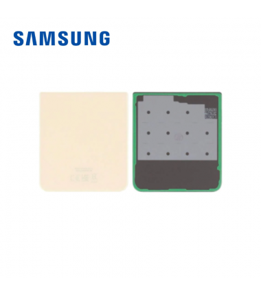 Cache Arriere Inferieur Samsung complet Galaxy Z Flip 3 5G (F711B) Creme
