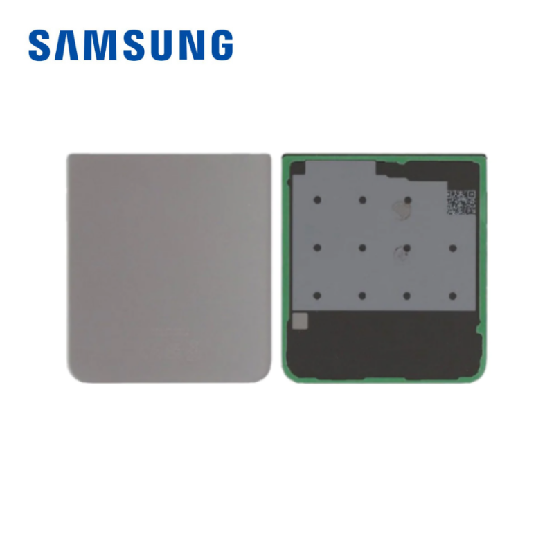 Cache Arriere Inferieur Samsung complet Galaxy Z Flip 3 5G (F711B) Gris