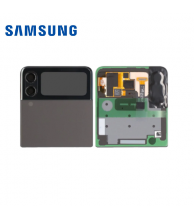 Cache Arriere Superieur Samsung complet Galaxy Z Flip 3 5G (F711B) Noir
