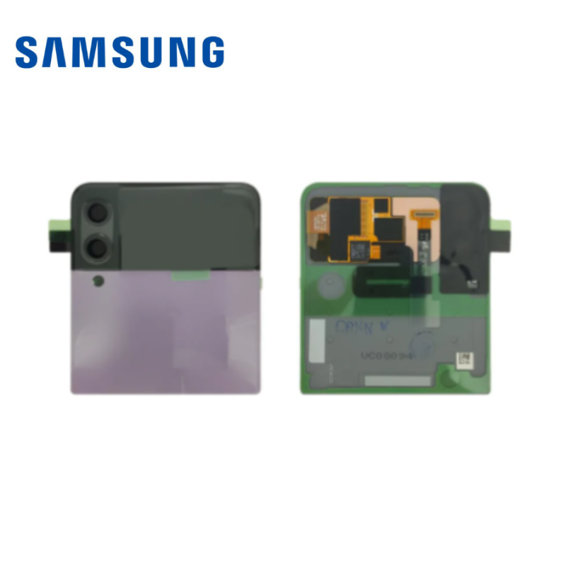 Cache Arriere Superieur Samsung complet Galaxy Z Flip 3 5G (F711B) Lavande