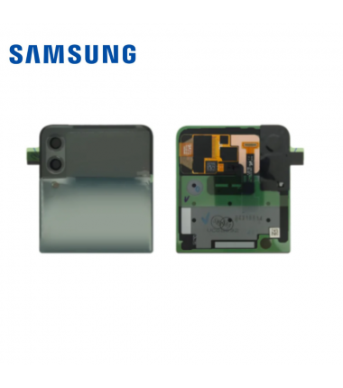 Cache Arriere Superieur Samsung complet Galaxy Z Flip 3 5G (F711B) Vert
