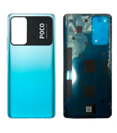Vitre Arriere pour Xiaomi Poco M4 Pro 5G Bleu Glacier