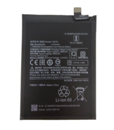 Batterie BN59 pour Xiaomi Poco M5s / Redmi Note 10 / Redmi Note 10s